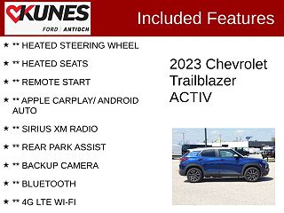 2023 Chevrolet TrailBlazer ACTIV KL79MSSL8PB081209 in Antioch, IL 2