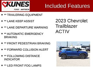 2023 Chevrolet TrailBlazer ACTIV KL79MSSL8PB081209 in Antioch, IL 3