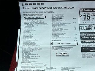 2023 Dodge Challenger SRT Hellcat 2C3CDZC9XPH628979 in Hickory, NC 28