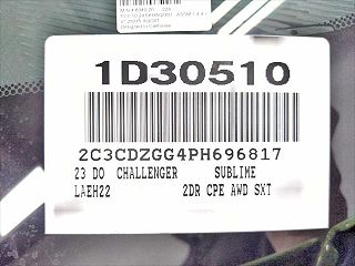 2023 Dodge Challenger SXT 2C3CDZGG4PH696817 in West Valley City, UT 17