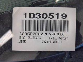 2023 Dodge Challenger SXT 2C3CDZGG2PH696816 in West Valley City, UT 17