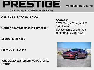 2023 Dodge Charger R/T 2C3CDXCT5PH580534 in Las Vegas, NV 4