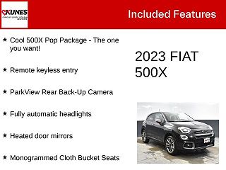 2023 Fiat 500X Pop ZFBNF3B16PPA26587 in Belvidere, IL 2