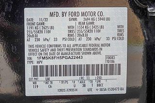 2023 Ford Explorer Limited Edition 1FMSK8FH5PGA22443 in Goshen, NY 39