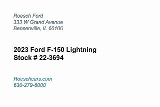 2023 Ford F-150 Lightning Lariat 1FT6W1EV2PWG61829 in Bensenville, IL 2
