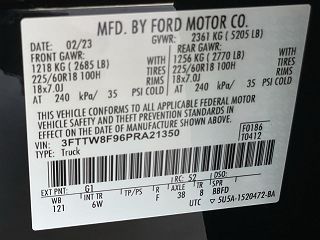 2023 Ford Maverick Lariat 3FTTW8F96PRA21350 in Sherman, TX 34