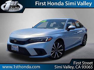 2023 Honda Civic EX 2HGFE1F70PH310050 in Simi Valley, CA 1