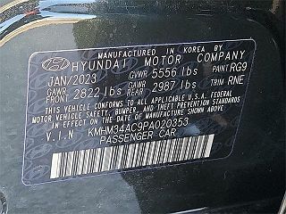 2023 Hyundai Ioniq 6 SEL KMHM34AC9PA020353 in Mechanicsburg, PA 24