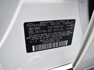 2023 Hyundai Sonata SE KMHL24JA0PA343168 in Goshen, NY 4
