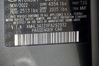 2023 Hyundai Sonata Limited Edition KMHL34J2XPA292932 in McAllen, TX 38