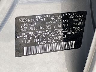 2023 Hyundai Sonata SEL KMHL14JA7PA329478 in Palmdale, CA 33