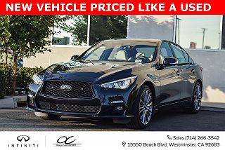 2023 Infiniti Q50 Red Sport 400 JN1FV7DR7PM590247 in Westminster, CA 3