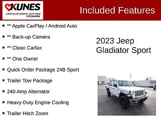 2023 Jeep Gladiator Sport 1C6HJTAG6PL521821 in Sycamore, IL 2