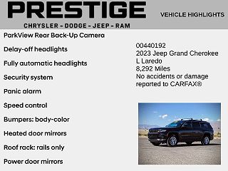 2023 Jeep Grand Cherokee L Laredo 1C4RJKAG9P8855934 in Las Vegas, NV 8