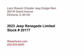 2023 Jeep Renegade Limited ZACNJDD19PPP30066 in Elmhurst, IL 2