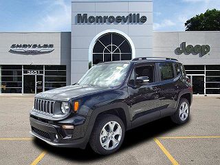 2023 Jeep Renegade Limited ZACNJDD12PPP37747 in Monroeville, PA 1