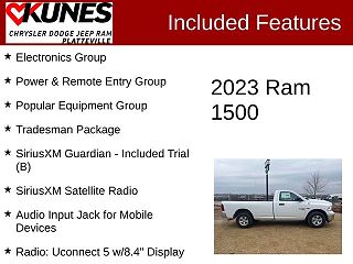 2023 Ram 1500 Tradesman 3C6JR7DTXPG669641 in Platteville, WI 2