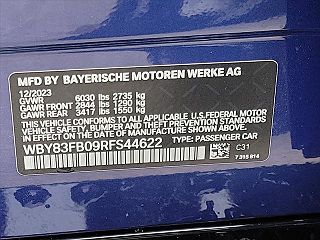 2024 BMW i4 xDrive40 WBY83FB09RFS44622 in Scranton, PA 18