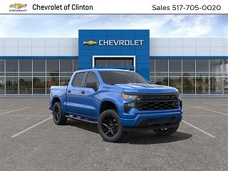 2024 Chevrolet Silverado 1500 Custom 1GCPDBEK4RZ221652 in Clinton, MI