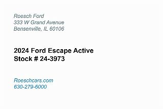 2024 Ford Escape Active 1FMCU0GN6RUA16904 in Bensenville, IL 2