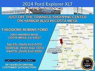 2024 Ford Explorer XLT 1FMSK7DH3RGA40441 in Costa Mesa, CA 1