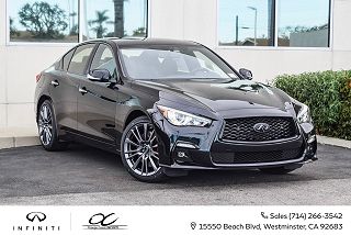 2024 Infiniti Q50 Red Sport 400 JN1FV7DR3RM680420 in Westminster, CA 1