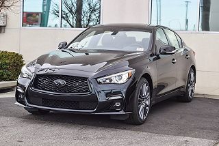 2024 Infiniti Q50 Red Sport 400 JN1FV7DR3RM680420 in Westminster, CA 3