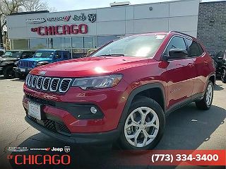 2024 Jeep Compass Latitude 3C4NJDBN9RT138106 in Chicago, IL