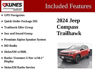 2024 Jeep Compass Trailhawk 3C4NJDDN9RT589274 in Woodstock, IL 3