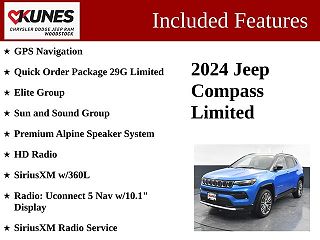 2024 Jeep Compass Limited Edition 3C4NJDCN2RT589277 in Woodstock, IL 3