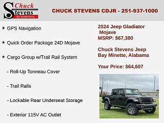 2024 Jeep Gladiator Mojave 1C6JJTEG4RL111047 in Bay Minette, AL 6