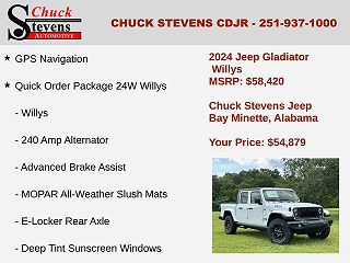 2024 Jeep Gladiator  1C6HJTAG1RL112547 in Bay Minette, AL 6