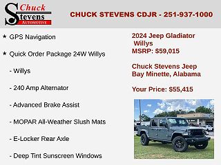 2024 Jeep Gladiator  1C6HJTAGXRL112546 in Bay Minette, AL 6
