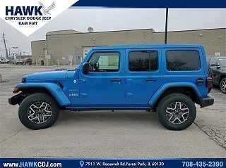 2024 Jeep Wrangler Sahara 1C4PJXEG3RW246626 in Forest Park, IL 6