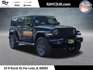 2024 Jeep Wrangler Sahara 4xe 1C4RJXU63RW211148 in Fox Lake, IL