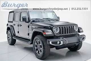 2024 Jeep Wrangler Sahara 1C4PJXEG7RW268337 in Terre Haute, IN 1