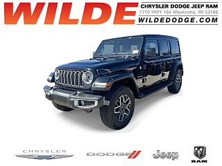 2024 Jeep Wrangler Sahara 1C4PJXEG3RW238171 in Waukesha, WI 1