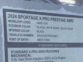 2024 Kia Sportage X-Pro Prestige 5XYK7CDF7RG193677 in Cleveland, TN 13