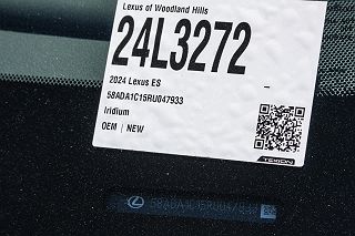 2024 Lexus ES 300h 58ADA1C15RU047933 in Valencia, CA 27