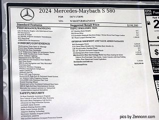 2024 Mercedes-Benz S-Class Maybach S 580 W1K6X7GB4RA254314 in Northbrook, IL 19