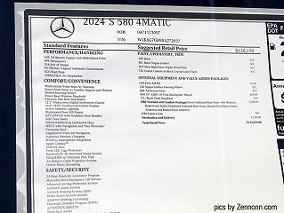 2024 Mercedes-Benz S-Class S 580 W1K6G7GB9RA272937 in Northbrook, IL 17