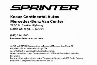 2024 Mercedes-Benz Sprinter 2500 W1Z4NGHY6RT184739 in Lake Bluff, IL 9