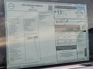 2024 Nissan Armada SV JN8AY2AD2R9707463 in Harrisburg, PA 6