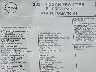 2024 Nissan Frontier SL 1N6ED1EK0RN628437 in Chattanooga, TN 6