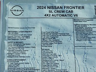 2024 Nissan Frontier SL 1N6ED1EJ0RN615937 in Chattanooga, TN 6