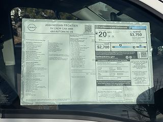 2024 Nissan Frontier SV 1N6ED1EK1RN615521 in Flagstaff, AZ 16