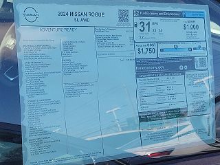 2024 Nissan Rogue SL 5N1BT3CB3RC691238 in Harrisburg, PA 6