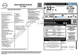 2024 Nissan Rogue SL 5N1BT3CA7RC722482 in Savannah, TN 9