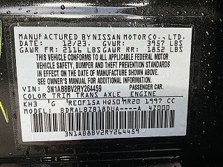 2024 Nissan Sentra S 3N1AB8BV2RY264459 in Des Moines, IA 14
