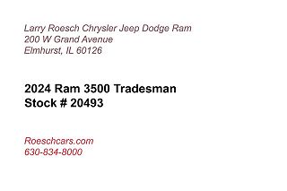 2024 Ram 3500 Tradesman 3C63R3CL6RG172754 in Elmhurst, IL 2